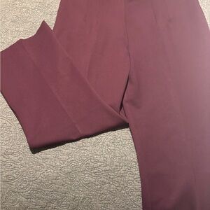Banana Republic Factory Maroon Trousers cropped bootcut